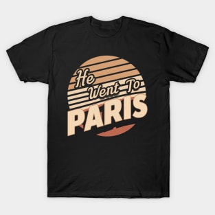 He went to Paris looking for answers T-Shirt